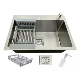 Cuba Gourmet Quadrada Aço Inox 60x40cm - Construinox